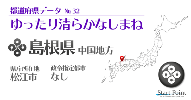 島根県のランキング 都道府県統計データ